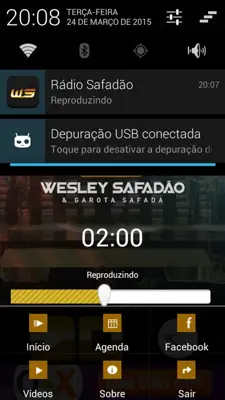 Rádio Safadão android App screenshot 1